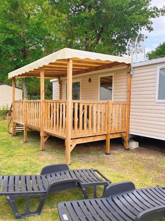 Mobil Home Camping 4 Etoiles Les Viviers 2 Chambres Lège-Cap-Ferret Exterior foto